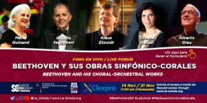 La obra sinfónico coral de L.V. Beethoven explicada por cinco grandes maestros