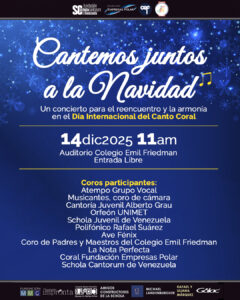 La Navidad y el Día Internacional del Canto Coral se celebran en el Colegio Emil Friedman